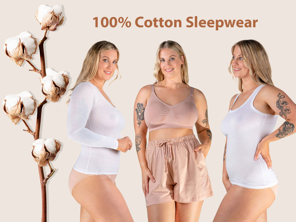 The Importance of 100% Cotton Undergarments for a Comfortable Sleep