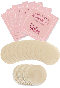 Disposable Satin Nipple Covers - 10 Pairs