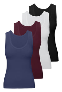 Bamboo Tank Top - 4 Pack