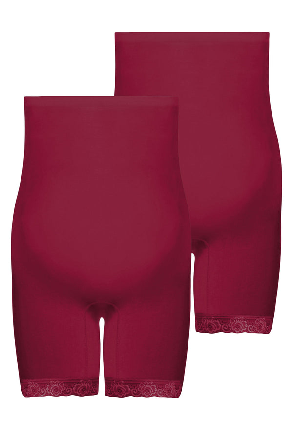 Maternity Underbust Anti Chafing Midi Cotton Rich Shorts