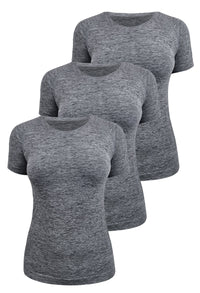 Seamless Short Sleeve Active Tee - BUY 2 GET 1 FREE