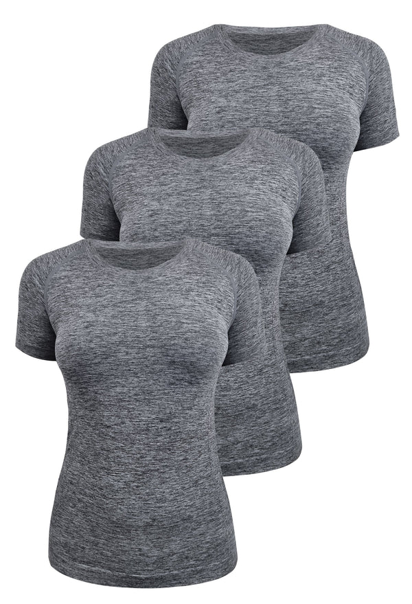 Seamless Short Sleeve Active Tee - BUY 2 GET 1 FREE