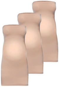 Maternity Strapless Mini Slip/Skirt - 3 Pack