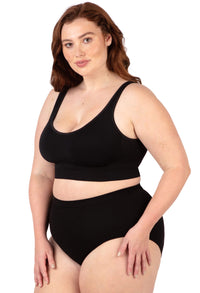 Post Surgery High waist Comfort Brief | Seamless Cotton Blend