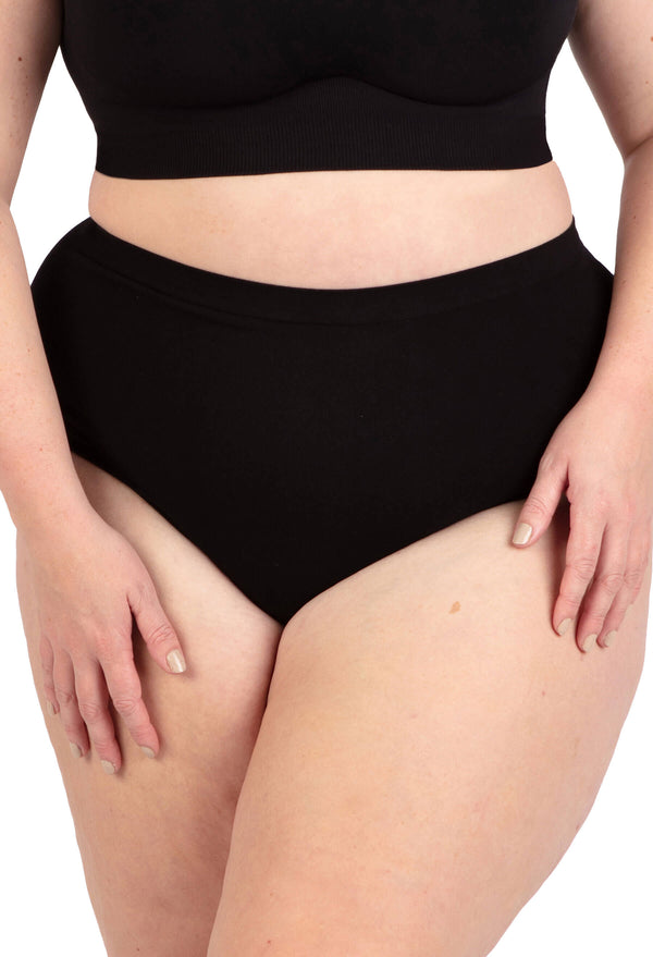 Post Surgery High waist Comfort Brief | Seamless Cotton Blend