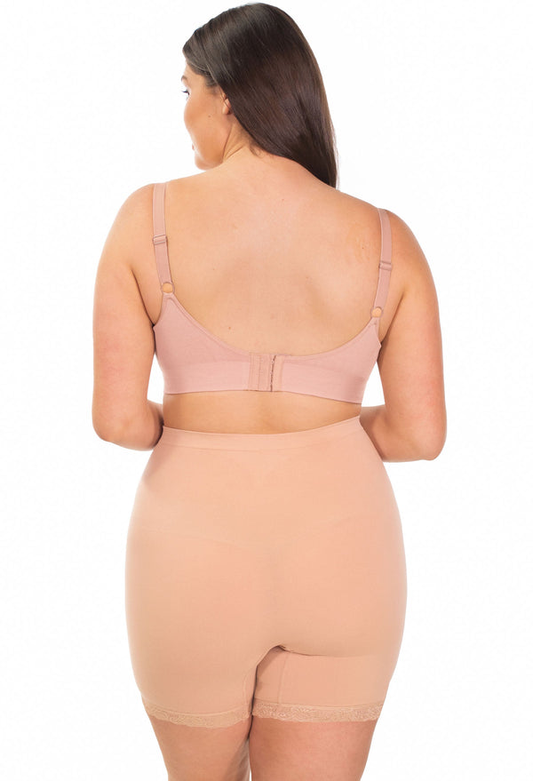 Anti Chafing High Rise Petite Cotton Rich Shorts - 3 Pack