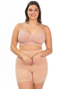 Anti Chafing High Rise Petite Cotton Rich Shorts - 3 Pack