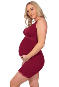 Maternity Underbust Anti Chafing Midi Cotton Rich Shorts