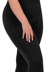 Honeycomb Contour Seamless Leggings - 2 Pack