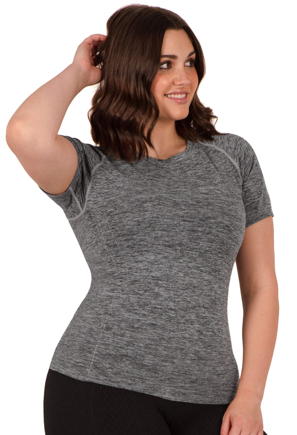 Seamless Short Sleeve Active Tee - BUY 2 GET 1 FREE
