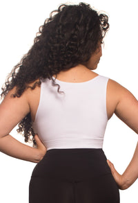 Travel Wire Free High Back Pull On Crop Top