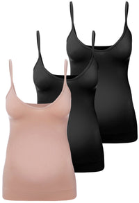 Maternity Bamboo Camisole - 3 Pack