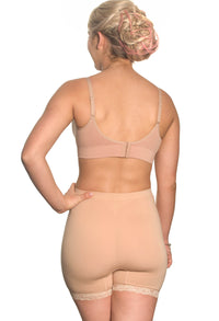 Anti Chafing High Rise Petite Cotton Rich Shorts | Lilac Snow