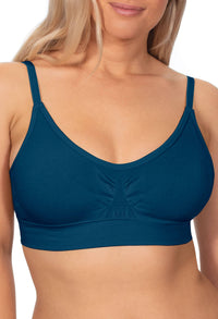 Wire Free Padded T-Shirt Bra | Pacific Blue