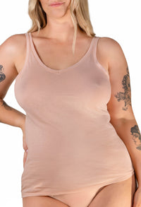 Superfine 100% Cotton Camisole - 2 Pack