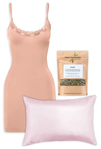 Maternity Bamboo Slip + Pregnancy Herbal Tea Set