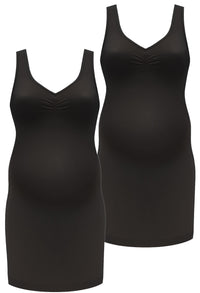 Maternity Ultra Light Shaping V-Tank Slip - 2 Pack