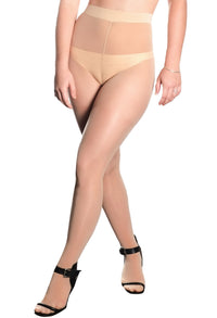 Ladder Resistant Shaping Pantyhose 2 Pack