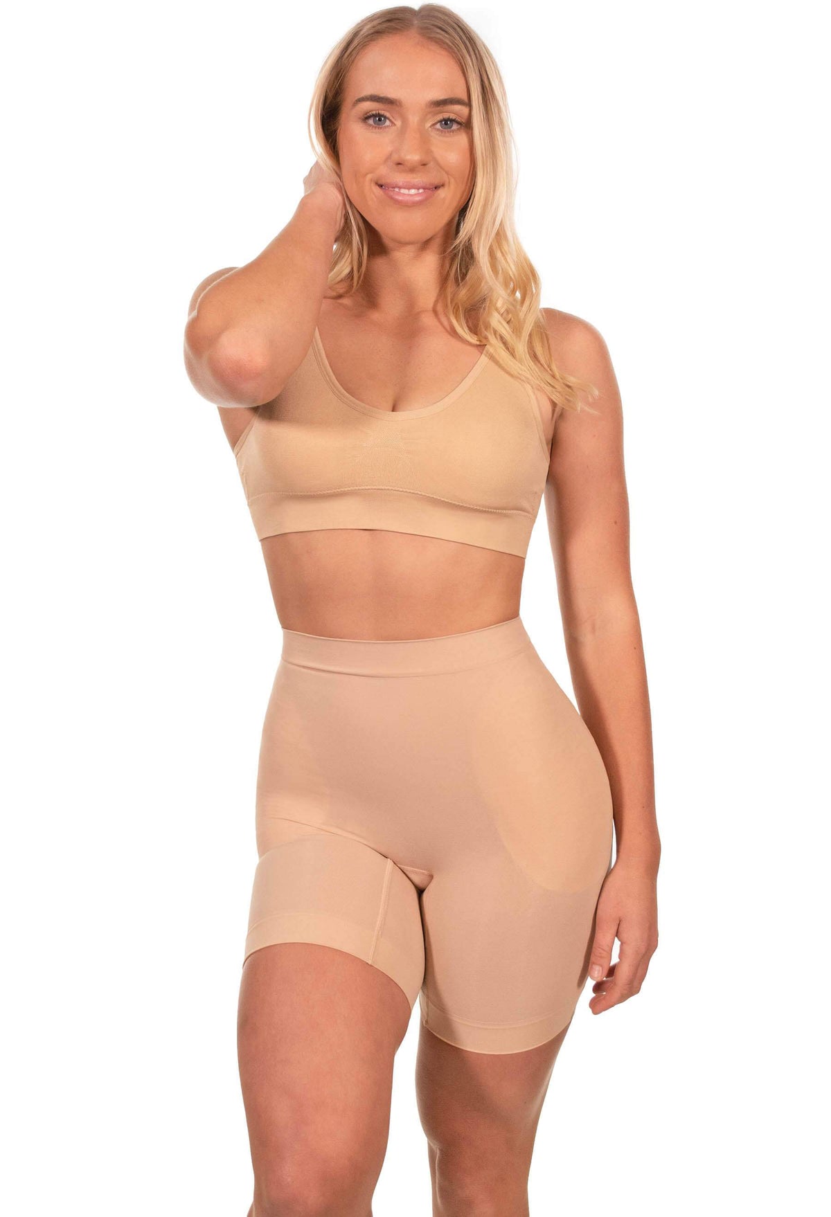 Tummy & Thigh Shaping Shorts + Booty Booster Set