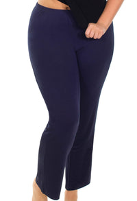 Bamboo Long Sleeve Pyjama Set - Navy