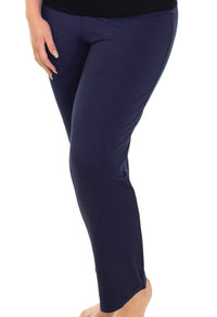 Bamboo Long Sleeve Pyjama Set - Navy