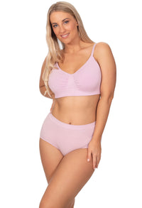 Post Surgery High waist Comfort Brief | Seamless Cotton Blend