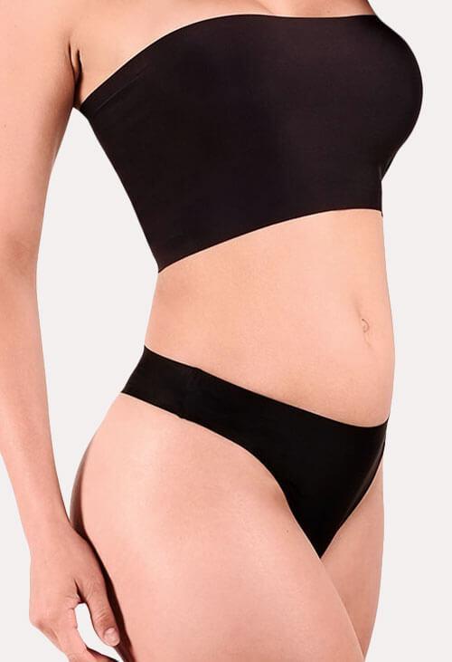 Seamless laser cut underwear for no lines