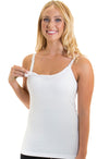 Bamboo Nursing Cami & 100% Organic Cotton Zip Babysuit | 2 Pack | SAVE $10