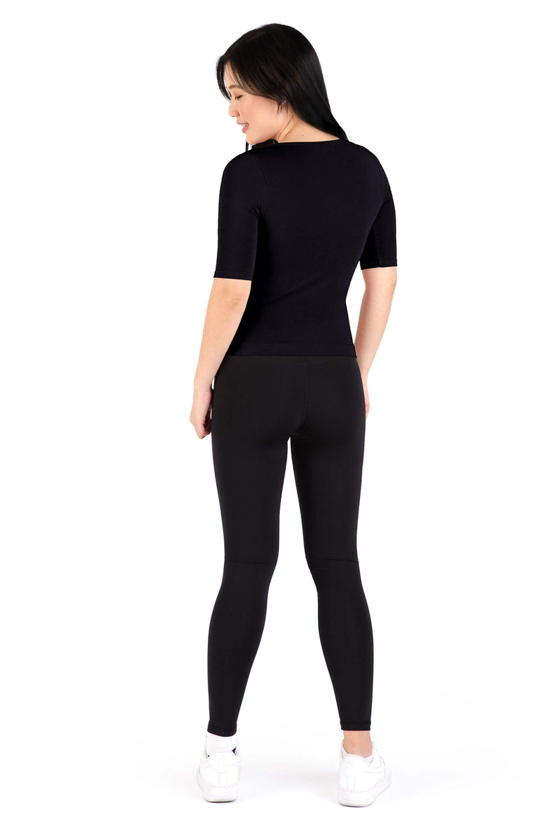 Bamboo Mid Length Sleeve Tee - 2 Pack