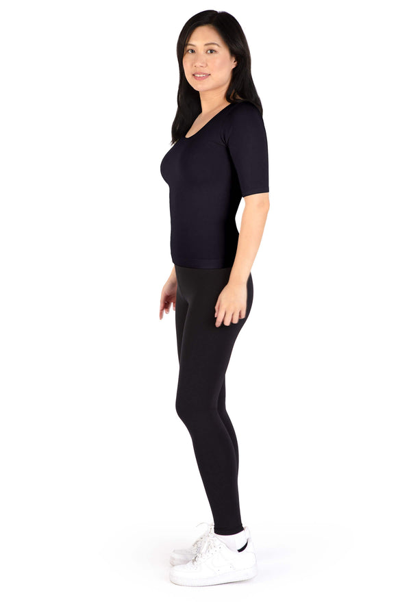 Bamboo Mid Length Sleeve Tee - 2 Pack