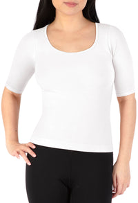 Bamboo Mid Length Sleeve Tee - 2 Pack