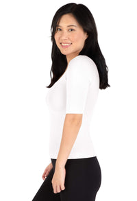 Bamboo Mid Length Sleeve Tee - 2 Pack