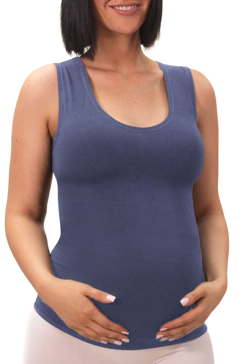 Maternity Bamboo Tank Top - 4 Pack