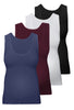 Maternity Bamboo Tank Top - 4 Pack