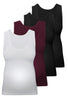 Maternity Bamboo Tank Top - 4 Pack