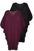 Bamboo V Neck Draped Dress - 2 Pack