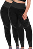 Honeycomb Contour Seamless Leggings - 2 Pack
