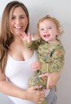 Bamboo Nursing Cami & 100% Organic Cotton Zip Babysuit | 2 Pack | SAVE $10