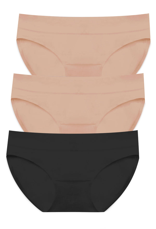 Hipster Bikini - 3 Pack