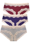 Cotton Low Rise Hipster Brief - 3 Pack