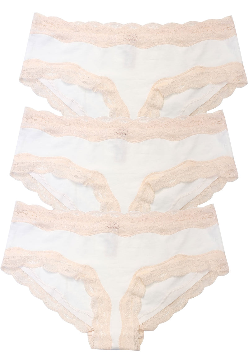 Cotton Rich Low Rise Hipster Brief - 3 Pack
