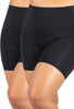 High Waisted Midi Biker Shorts (Lint & Pet Hair Resistant) - 2 PACK