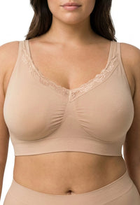 Lightweight Wire Free Bra For Big Boobs