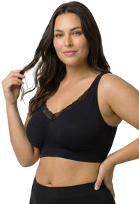 Lightweight Wire Free Bra For Big Boobs