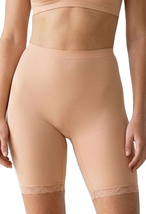 Cotton Rich Long Shorts I High Rise - 3 Pack
