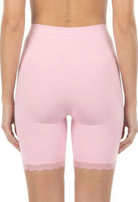 Cotton Rich Long Shorts I High Rise - 3 Pack