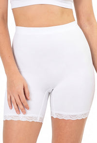 Cotton Rich Shorts I High Rise - 3 Pack