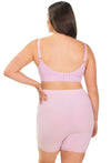 Anti Chafing High Rise Petite Cotton Rich Shorts | Lilac Snow