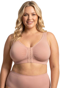Padded Front Closure Bra for Seniors
