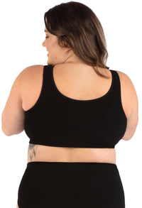 Padded Front Close Bra - Wirefree Support